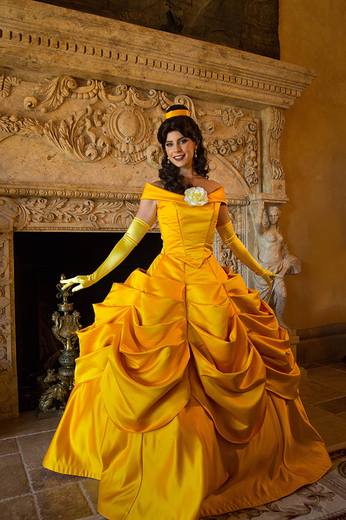 Princess Belle party character for kids in New York